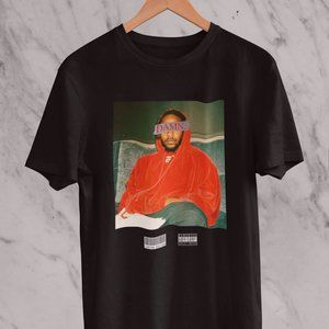 Kendrick Lamar DAMN Vintage Graphic Tee, Kendrick Lamar T Shirt, Rapper T Shirt